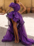 Princess One-Shoulder Asymmetrical Cocktail Dresses