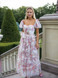 Stylish Refined Beautiful Timeless Elegant Red Lace A-Line Sweetheart Floor-Length Prom Dress