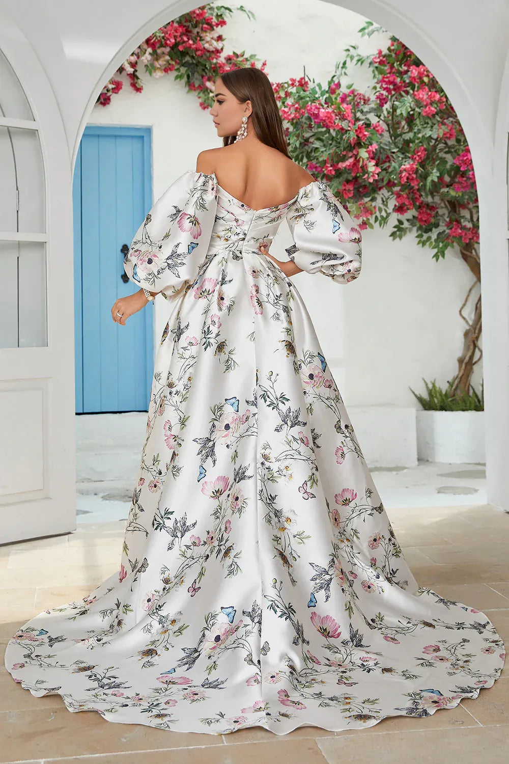 Special Occasion Sophisticated Graceful Stylish Refined Beautiful Timeless Elegant Satin A-Line Wedding Dress