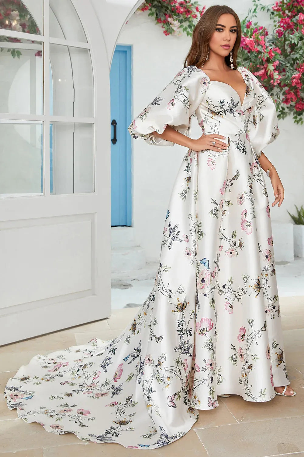 Special Occasion Sophisticated Graceful Stylish Refined Beautiful Timeless Elegant Satin A-Line Wedding Dress