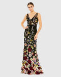 Timeless Special Occasion Sophisticated Graceful Elegant Black Mesh Mermaid Sleeveless Prom Dress