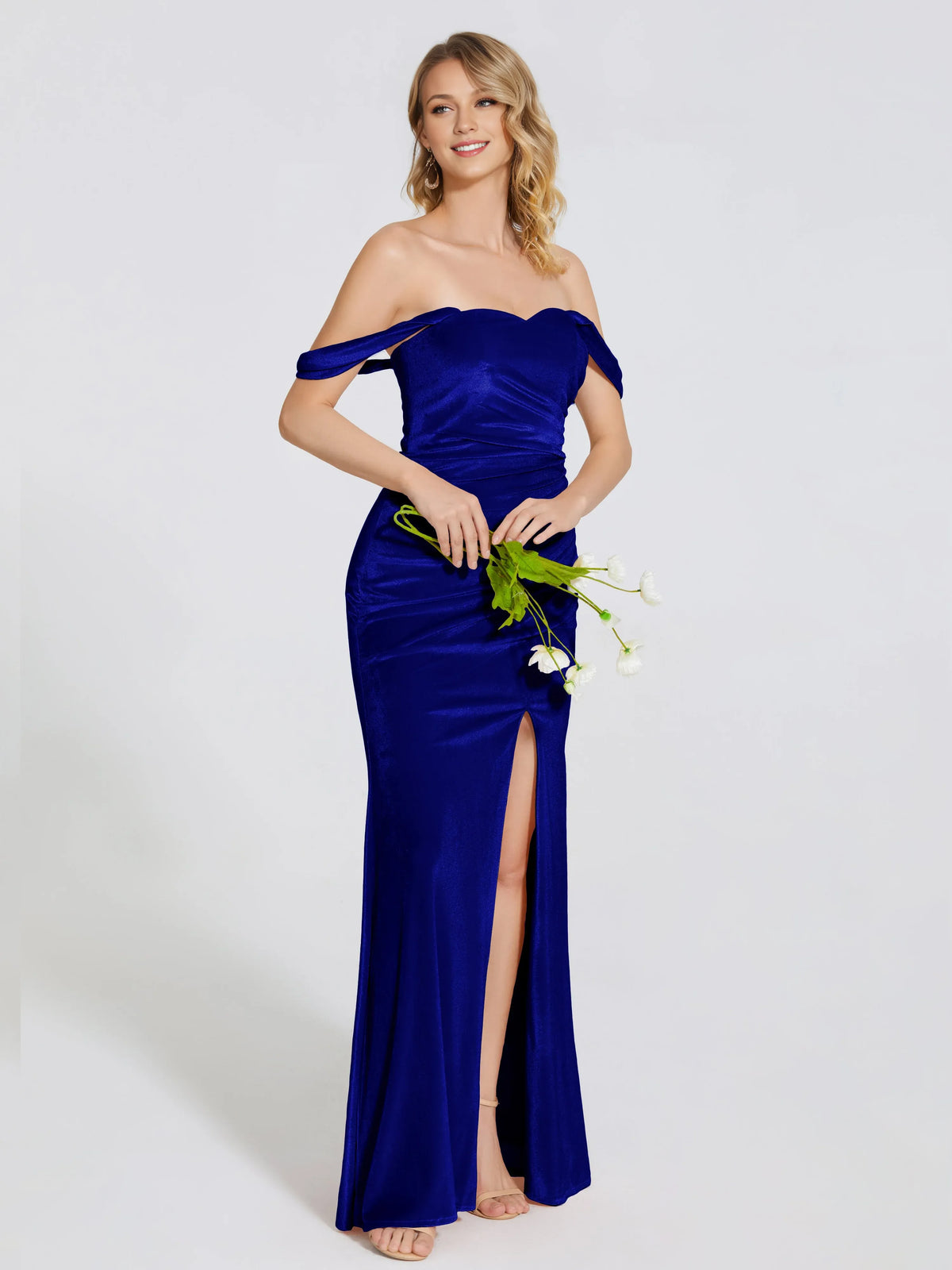 Sophisticated Graceful Stylish Refined Elegant Black Satin Trumpet Sleeveless Floor-Length Prom Dress