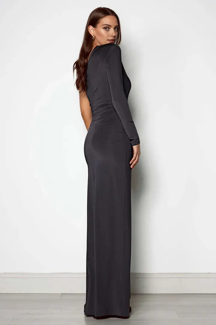 Refined Beautiful Timeless Special Occasion Elegant Burgundy Bodycon Sleeveless Floor-Length Prom Dress
