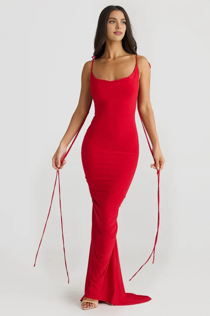 Beautiful Timeless Special Occasion Sophisticated Elegant Gold Bodycon Sleeveless Floor-Length Prom Dress