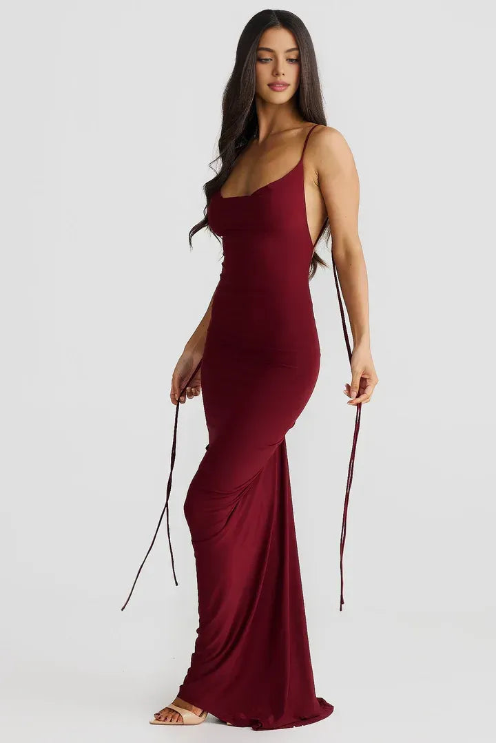 Beautiful Timeless Special Occasion Sophisticated Elegant Gold Bodycon Sleeveless Floor-Length Prom Dress