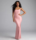 Elegant Mermaid Square Neck Double Strap Open Back Long Evening Dress