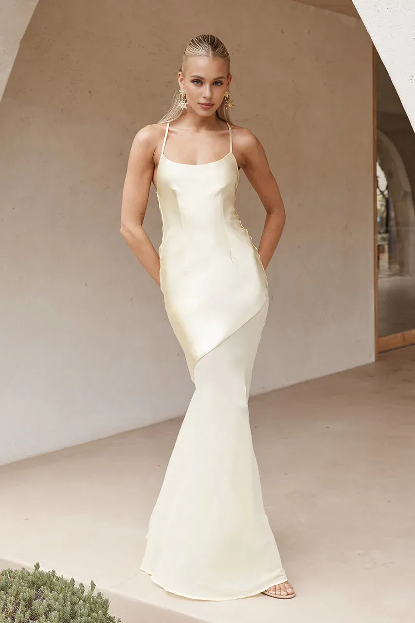 Graceful Stylish Refined Beautiful Elegant Purple Satin Mermaid Sleeveless Floor-Length Prom Dress