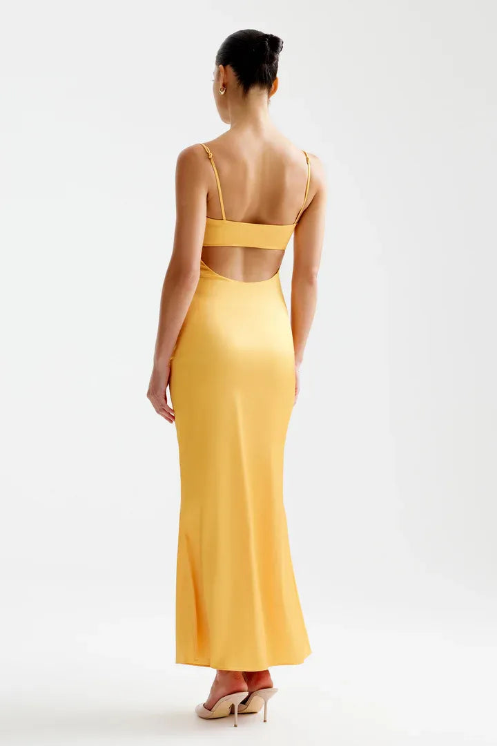 Graceful Stylish Refined Beautiful Timeless Special Occasion Elegant Sheath Sleeveless Evening Dress
