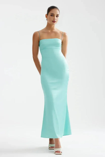 Graceful Stylish Refined Beautiful Timeless Special Occasion Elegant Sheath Sleeveless Evening Dress