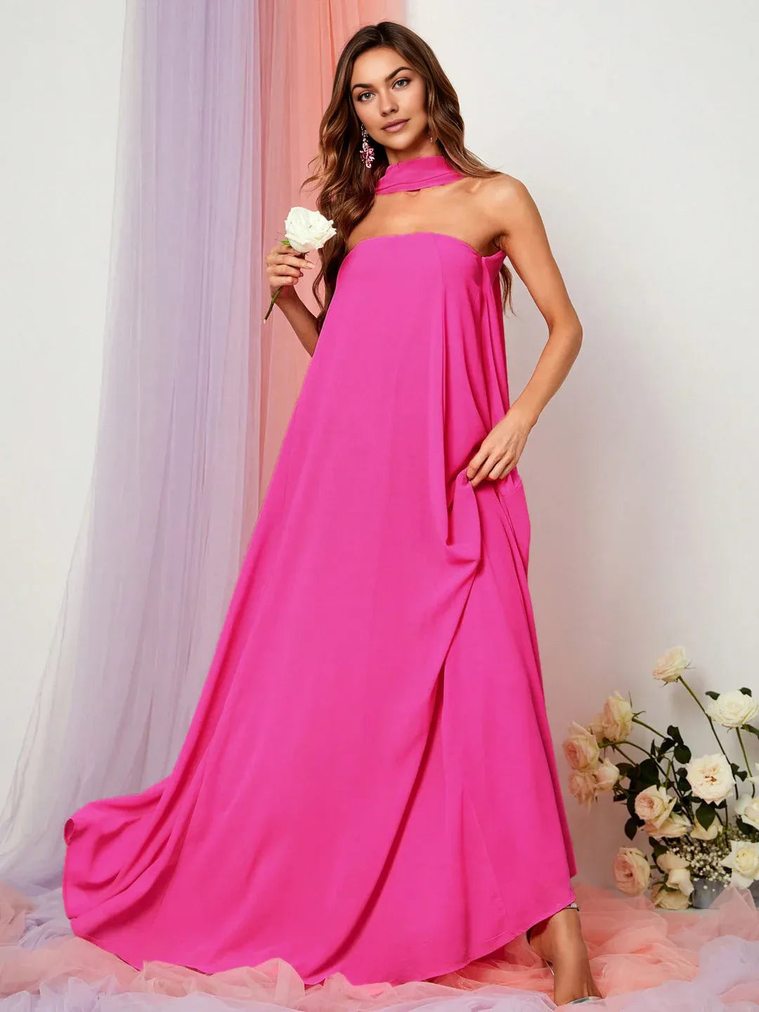 Special Occasion Sophisticated Graceful Stylish Refined Beautiful Elegant Strapless Sleeveless Prom Dress
