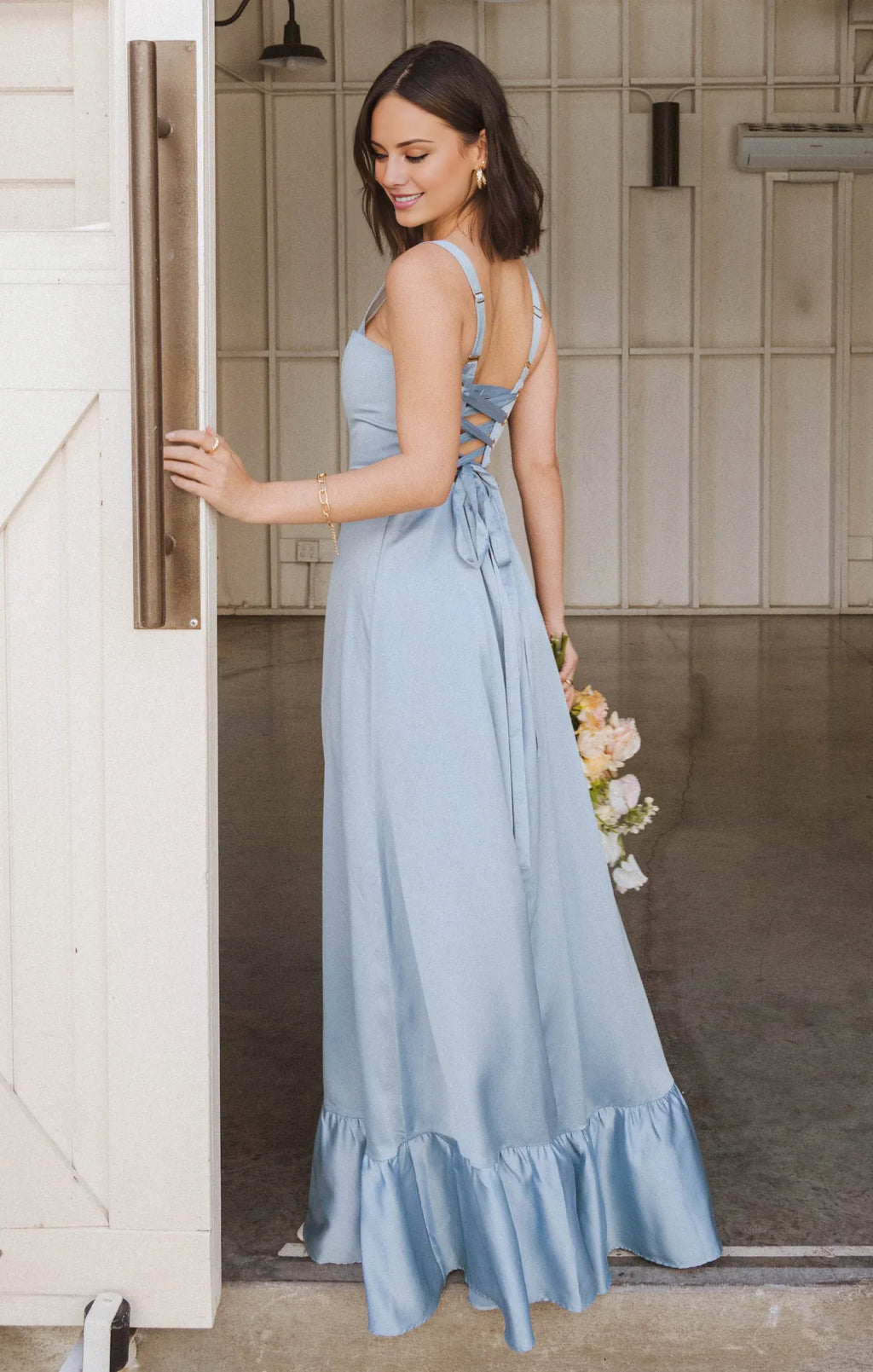 Beautiful Timeless Special Occasion Sophisticated Graceful Elegant Square Neck Sleeveless Prom Dress