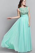 Sleeveless backless long Mother of the Bride Dresses