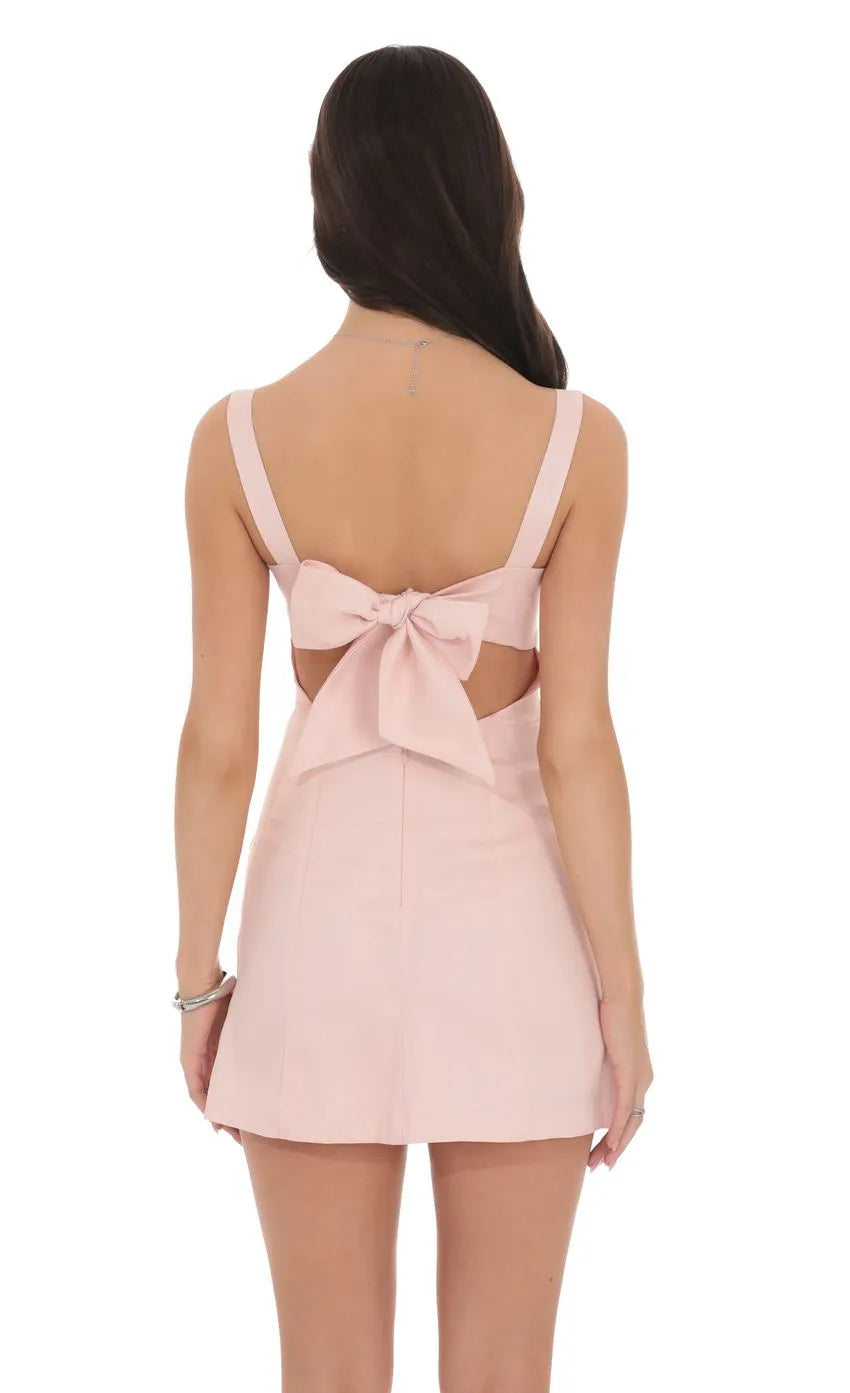 Blush Pink Homecoming Dresses Square Neck Sculpted Silhouette Perfect for High School Homecoming Events