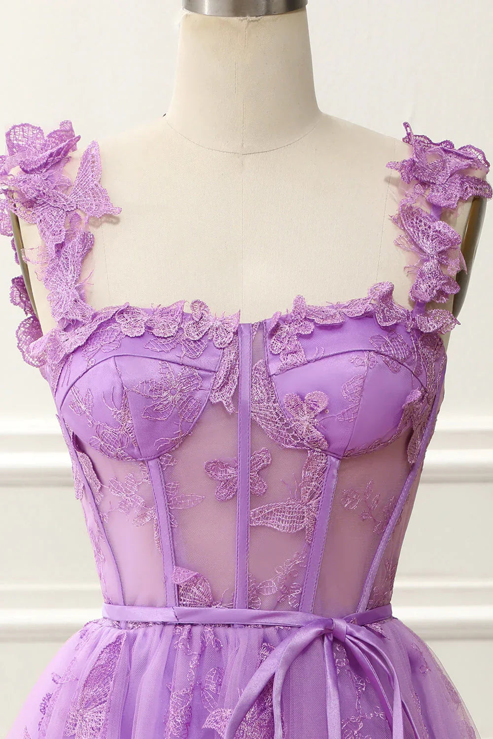Wholesale Spaghetti Straps Butterfly A Line Butterfly Short/Mini Homecoming Dresses
