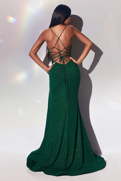 Refined Beautiful Timeless Special Occasion Elegant Mermaid Spaghetti Strap Floor-Length Evening Dress