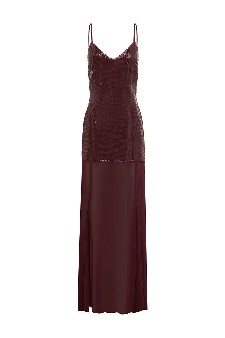 Sophisticated Graceful Stylish Refined Elegant White Sequins Sheath Sleeveless Floor-Length Prom Dress