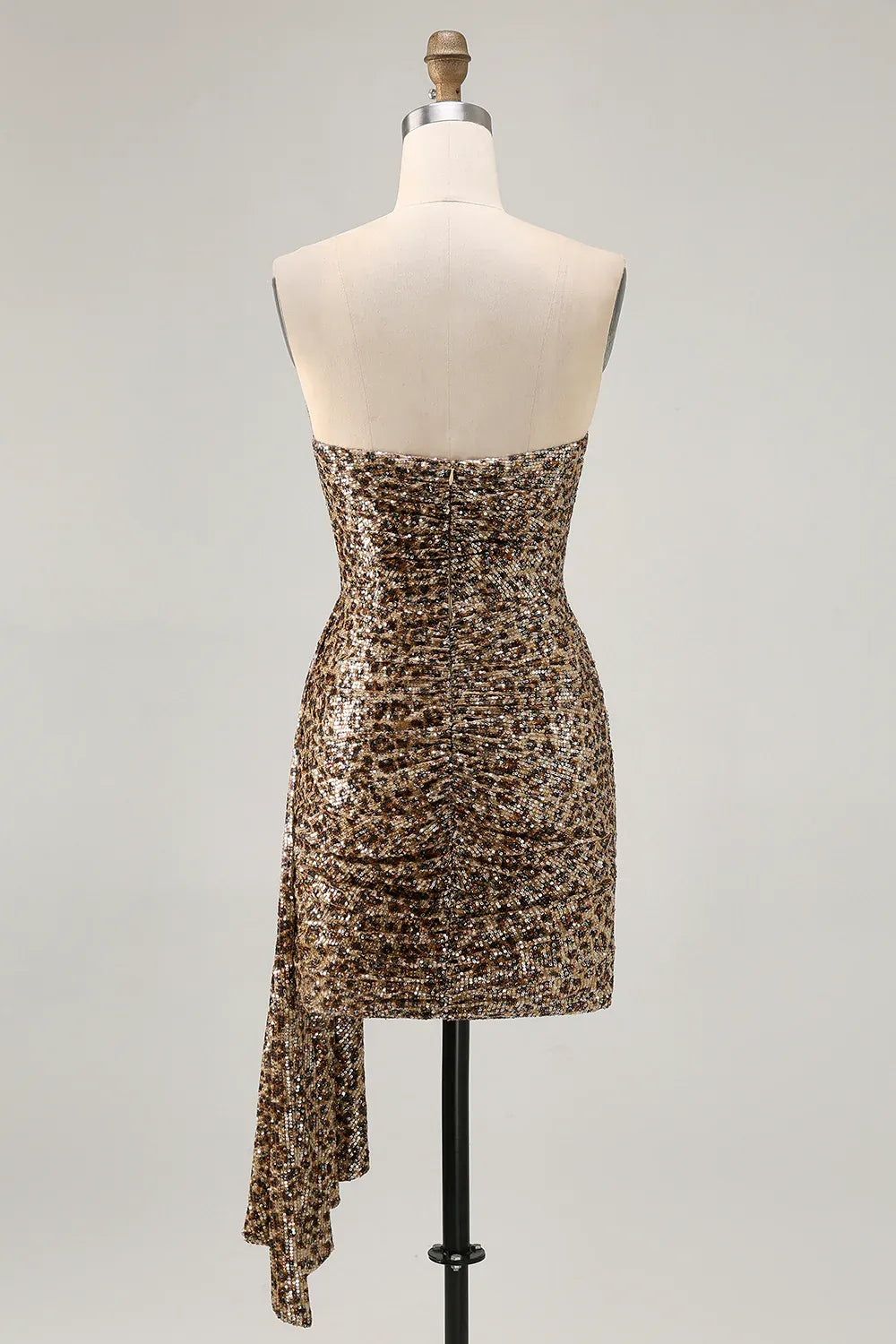 Stylish Refined Beautiful Timeless Special Occasion Elegant Sequin Sleeveless Mini Homecoming Dress