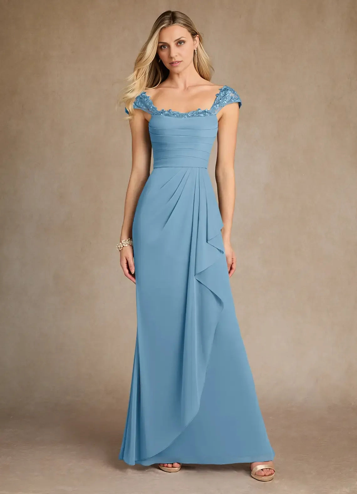 Special Occasion Sophisticated Graceful Elegant Lace Sheath Sweetheart Mother of the Bride Dress