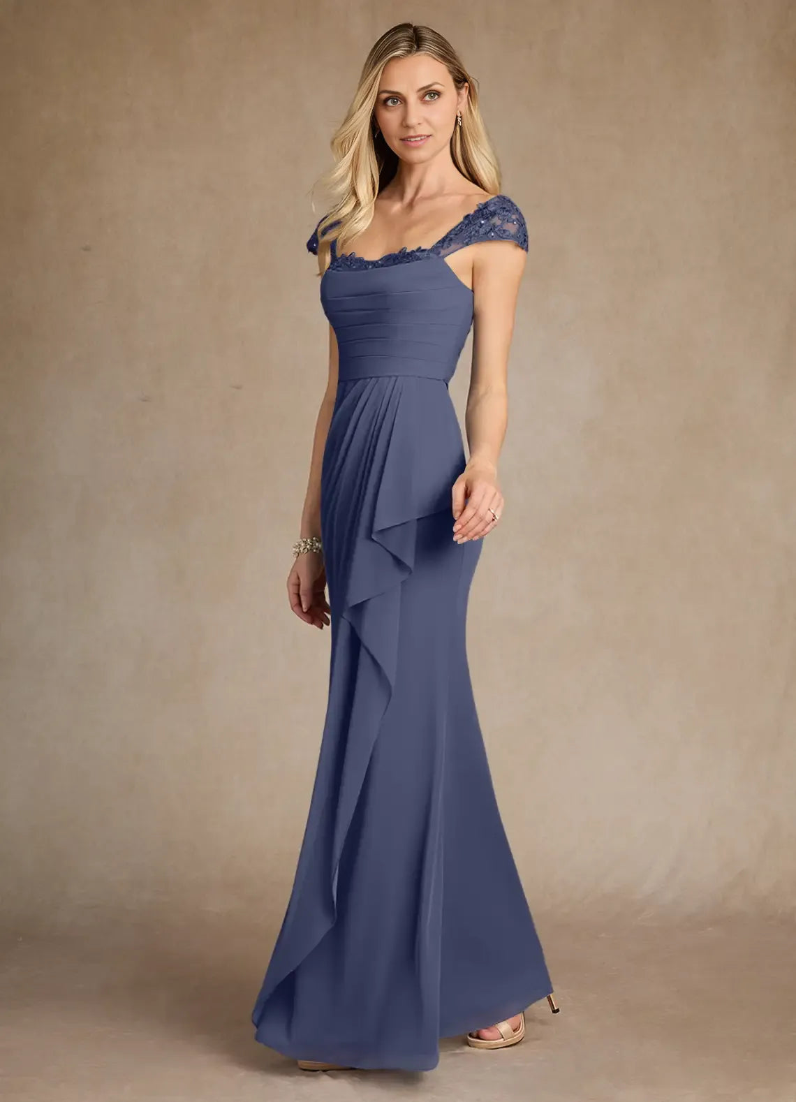 Special Occasion Sophisticated Graceful Elegant Lace Sheath Sweetheart Mother of the Bride Dress