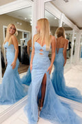 Sophisticated Graceful Stylish Refined Beautiful Timeless Elegant Lace Mermaid Sweetheart Prom Dress