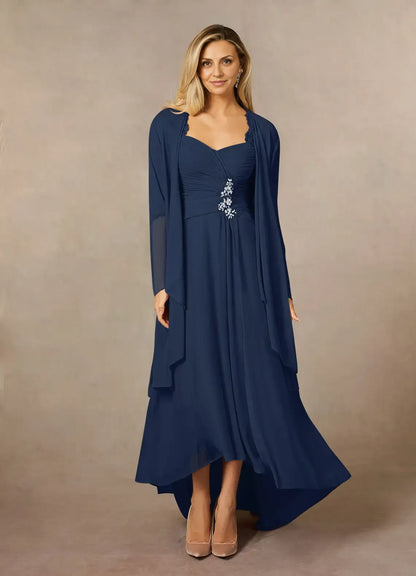 Special Occasion Sophisticated Elegant Lace Sheath Sweetheart Mother of the Bride Dress