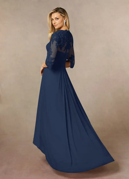 Special Occasion Sophisticated Elegant Lace Sheath Sweetheart Mother of the Bride Dress