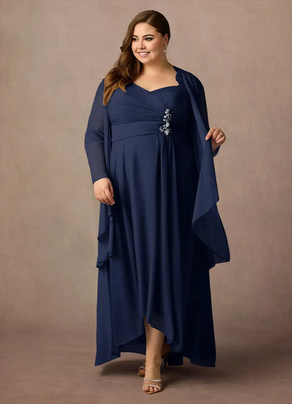 Beautiful Timeless Chic Elegant Lace Sheath Sweetheart Mother of the Bride Dress
