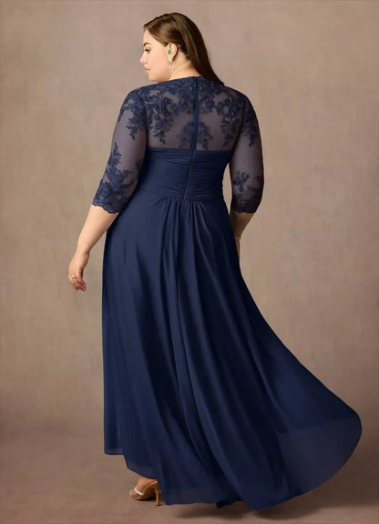 Beautiful Timeless Chic Elegant Lace Sheath Sweetheart Mother of the Bride Dress