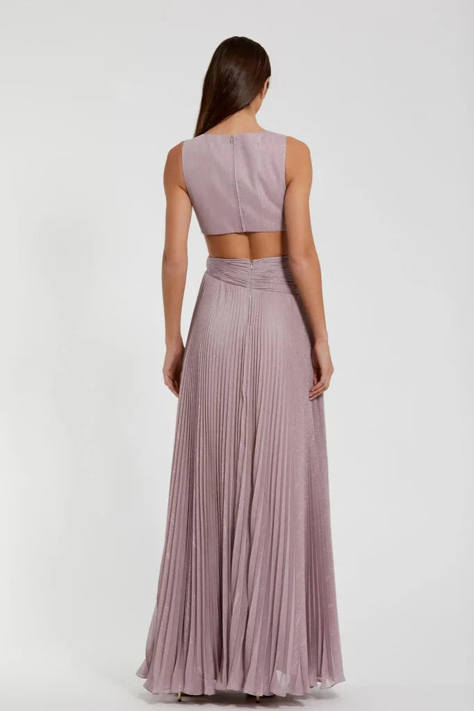 Beautiful Timeless Special Occasion Sophisticated Elegant Lilac A-Line Sleeveless Floor-Length Prom Dress