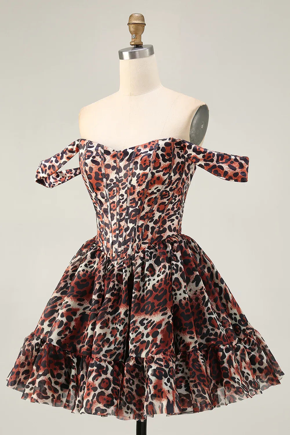 Stylish Refined Beautiful Timeless Elegant Red Lace A-Line Sleeveless Mini Homecoming Dress