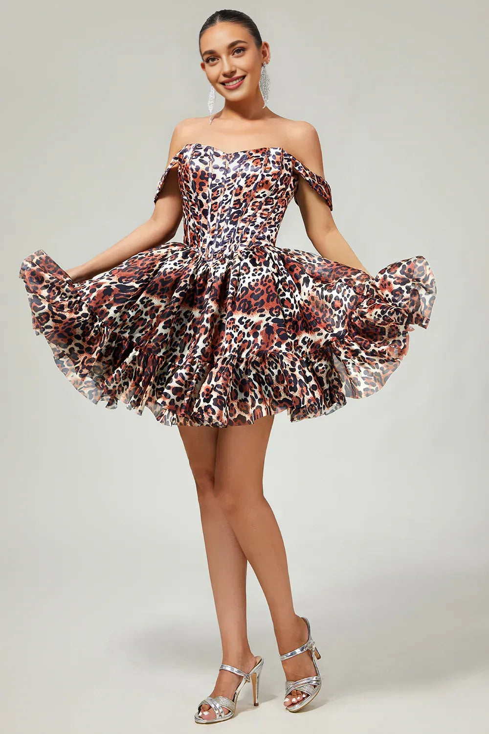 Stylish Refined Beautiful Timeless Elegant Red Lace A-Line Sleeveless Mini Homecoming Dress