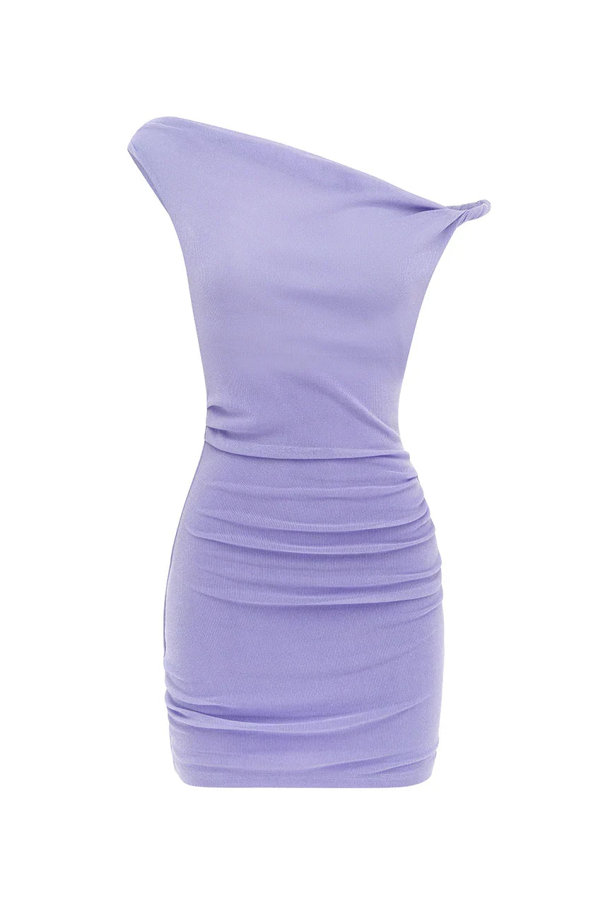 Stylish Refined Beautiful Elegant Royal Blue Sheath Asymmetric Sleeveless Mini Homecoming Dress