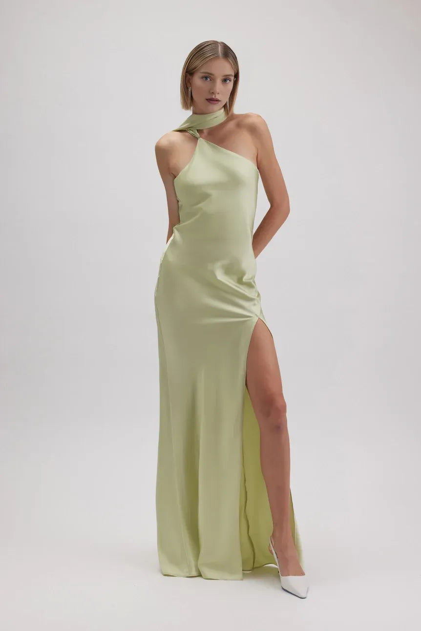 Sophisticated Graceful Stylish Refined Beautiful Timeless Elegant Sheath Sleeveless Floor-Length Prom Dress