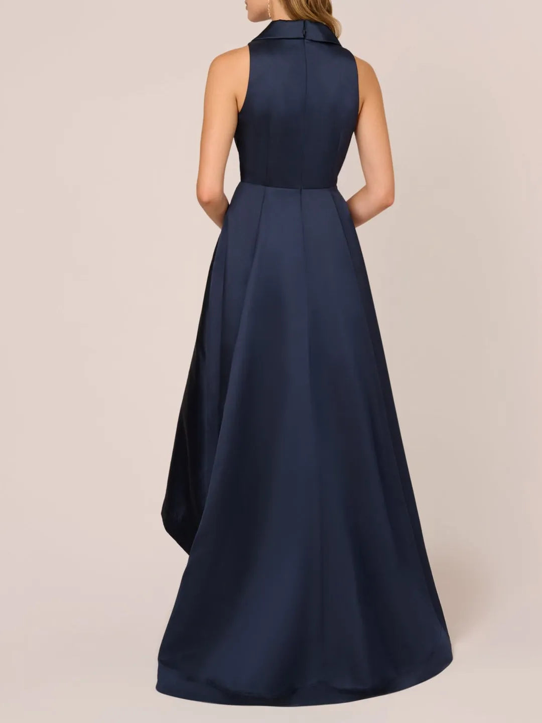 V-Neck Sleeveless Asymmetrical Mother Of The Bride Groom Dresses