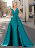 V-Neck Sleeveless Luxurious Mother Of The Bride Dresses