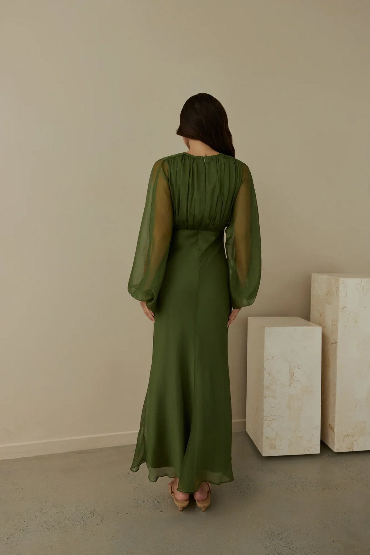 Beautiful Timeless Special Occasion Sophisticated Graceful Elegant Green Tulle Sheath Prom Dress