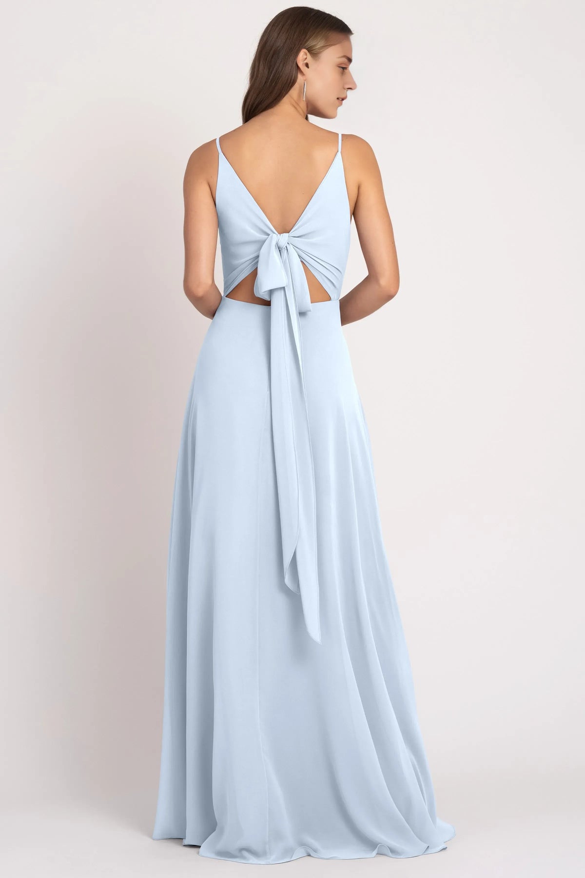 Stylish Refined Beautiful Timeless Special Occasion Elegant Chiffon A-Line Sleeveless Bridesmaid Dress