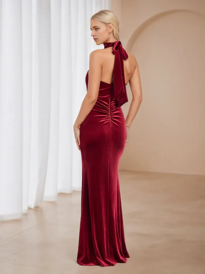 Cold Shoulder Trumpet/Mermaid Prom Dresses