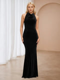 Cold Shoulder Trumpet/Mermaid Prom Dresses