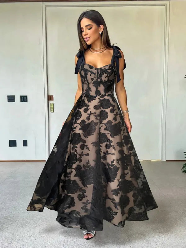 Beautiful Timeless Special Occasion Sophisticated Graceful Elegant A-Line Sweetheart Sleeveless Prom Dress