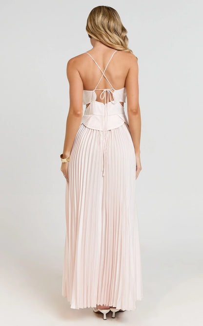 Stylish Refined Beautiful Timeless Elegant Lace A-Line Sweetheart Spaghetti Strap Evening Dress