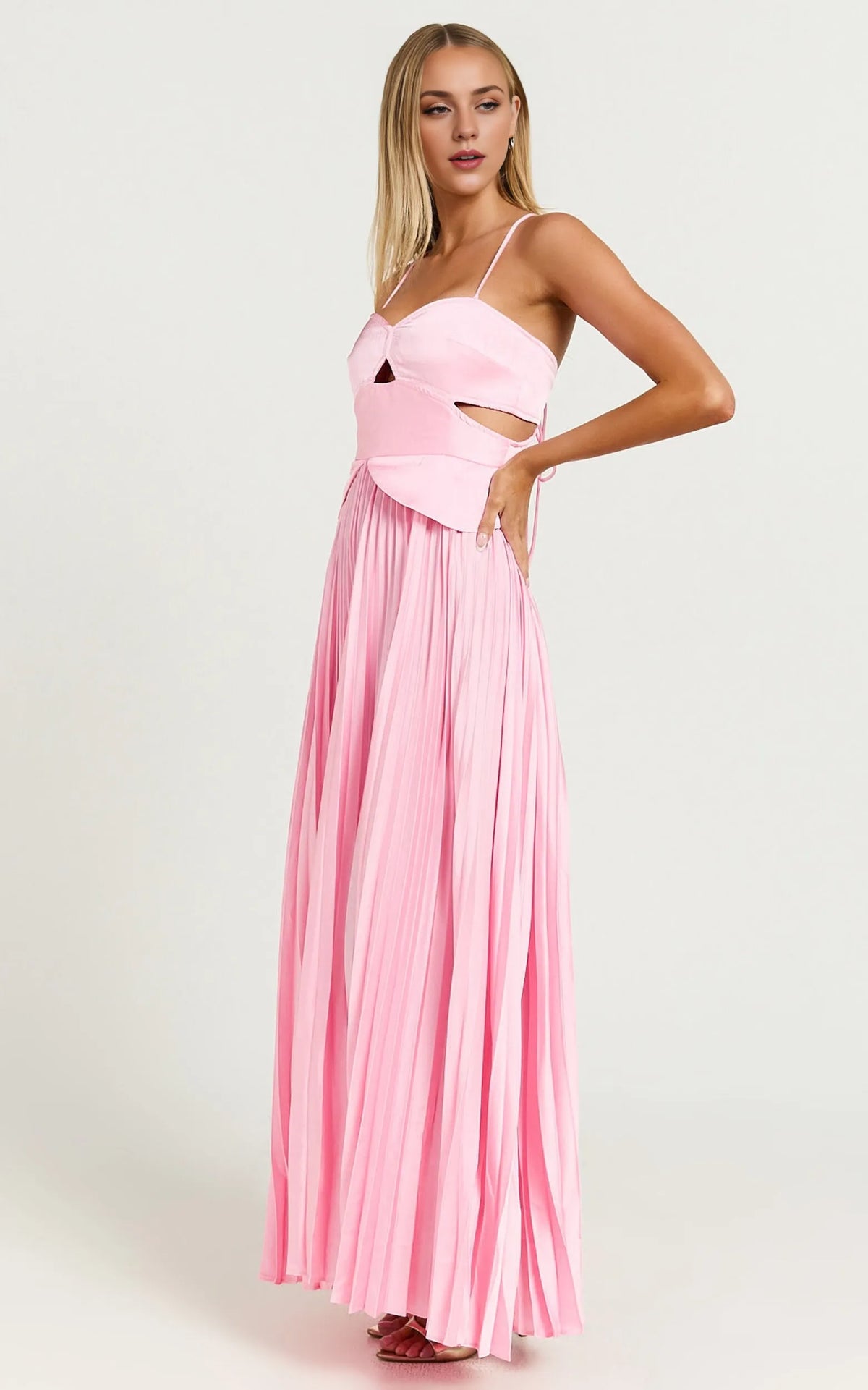 Stylish Refined Beautiful Timeless Elegant Lace A-Line Sweetheart Spaghetti Strap Evening Dress