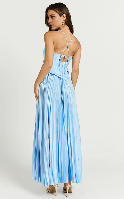 Stylish Refined Beautiful Timeless Elegant Lace A-Line Sweetheart Spaghetti Strap Evening Dress