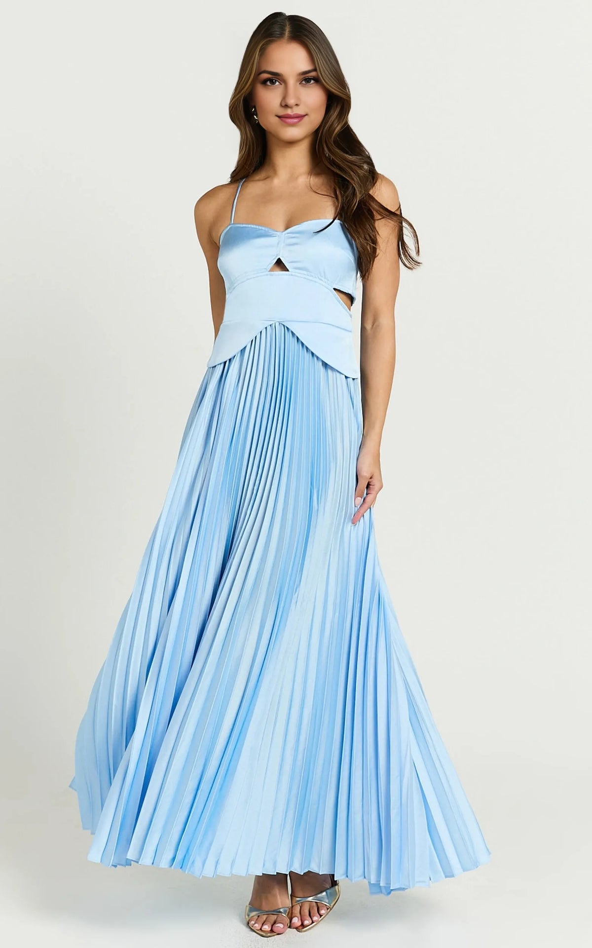 Stylish Refined Beautiful Timeless Elegant Lace A-Line Sweetheart Spaghetti Strap Evening Dress