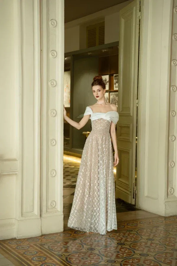 Special Occasion Sophisticated Graceful Stylish Elegant Tulle A-Line Asymmetric Sleeveless Prom Dress