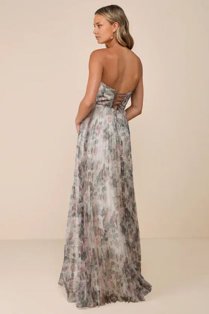 Special Occasion Sophisticated Graceful Stylish Refined Elegant Ivory A-Line Sweetheart Sleeveless Prom Dress