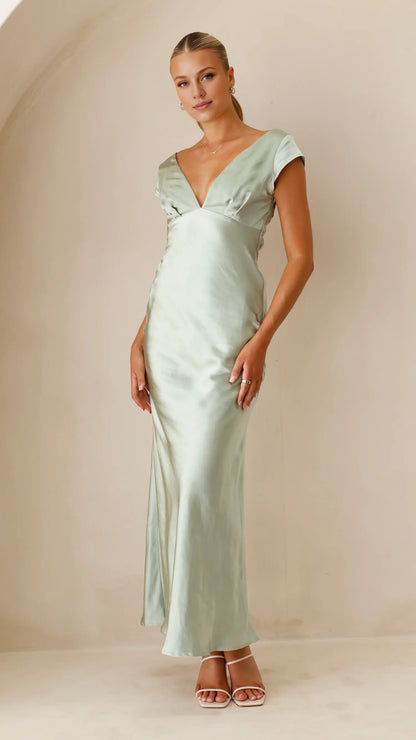 Special Occasion Sophisticated Graceful Stylish Refined Elegant Yellow Sheath Backless Prom Dress