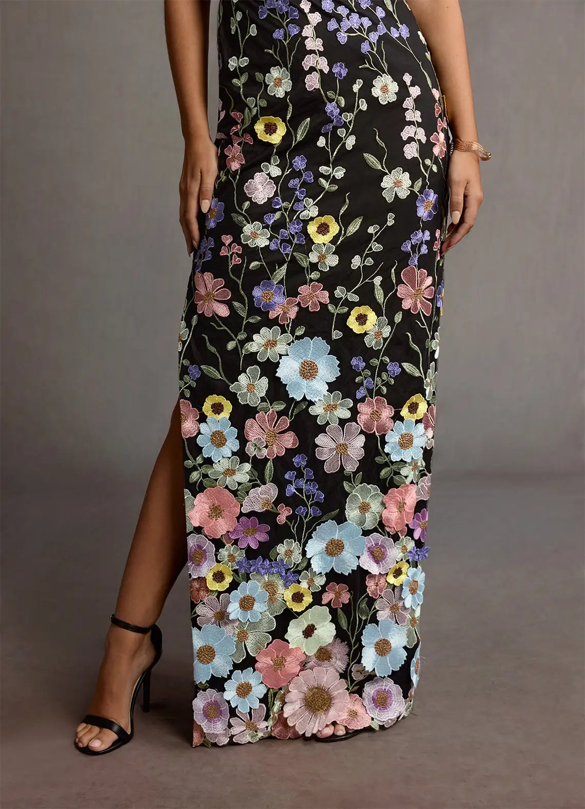 Timeless Special Occasion Sophisticated Graceful Stylish Elegant Black Mermaid Sleeveless Prom Dress