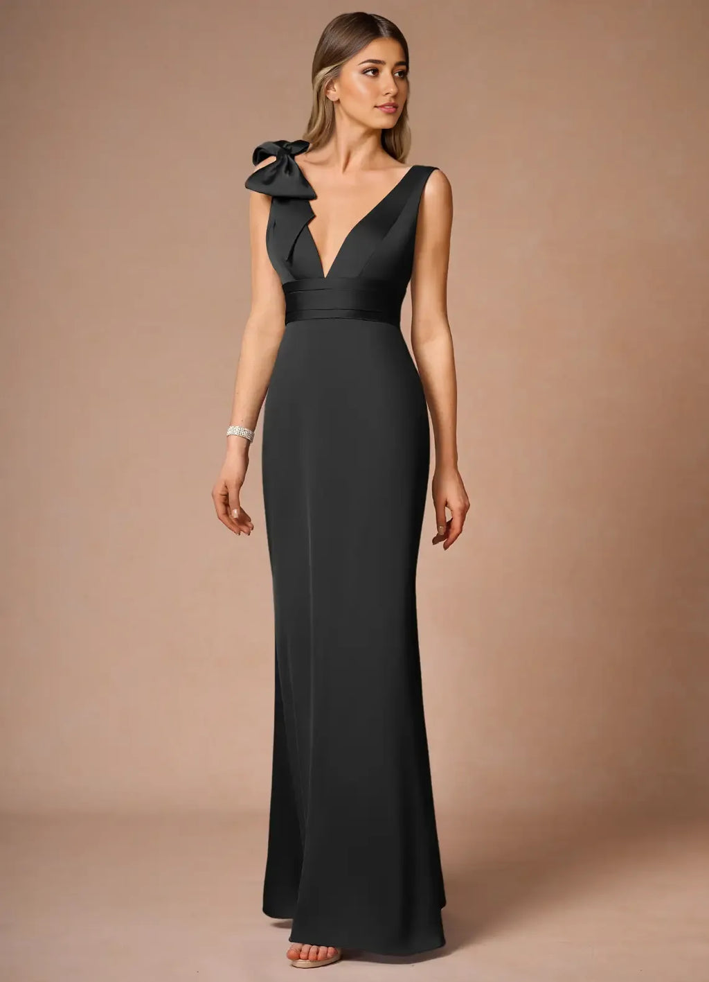 Timeless Special Occasion Sophisticated Graceful Stylish Elegant Red Mermaid Sleeveless Prom Dress