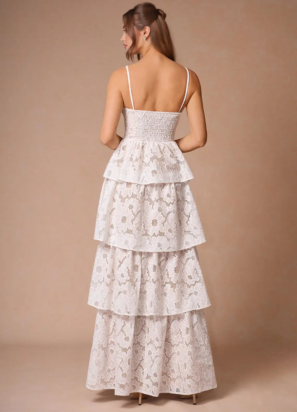 Graceful Stylish Refined Beautiful Timeless Special Occasion Elegant Lace Sleeveless Prom Dress